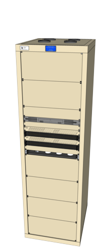 [RCA-2364-W] IDF 2364 Rack Configuration (Western)