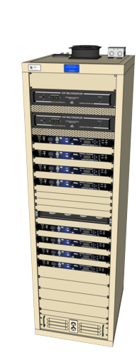 [RCA-2392] 8RX MC 2392 Rack Configuration